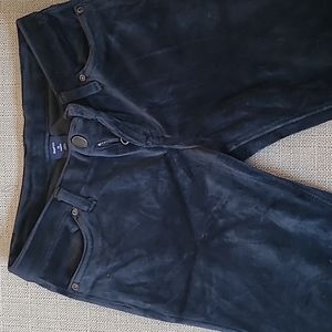 Girl's Gap Kids Navy Velvety Pants, Size 10